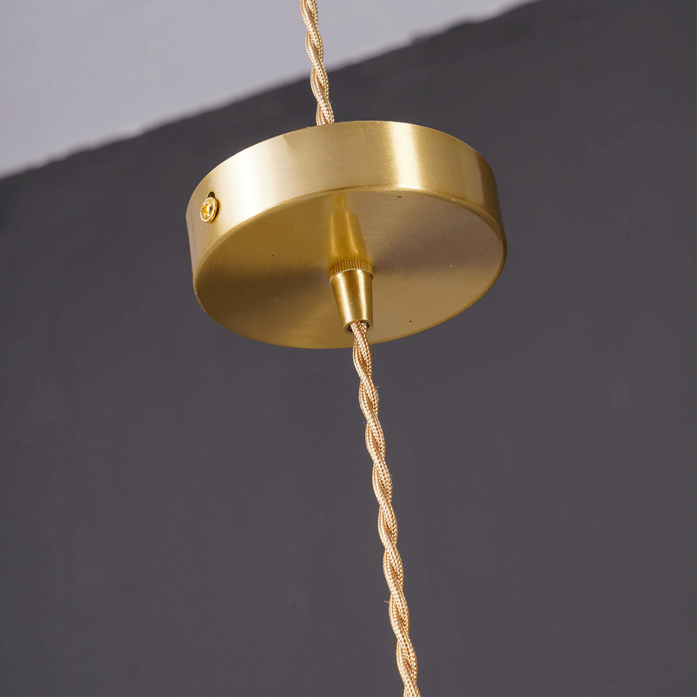 Floral Glass Pendant Light