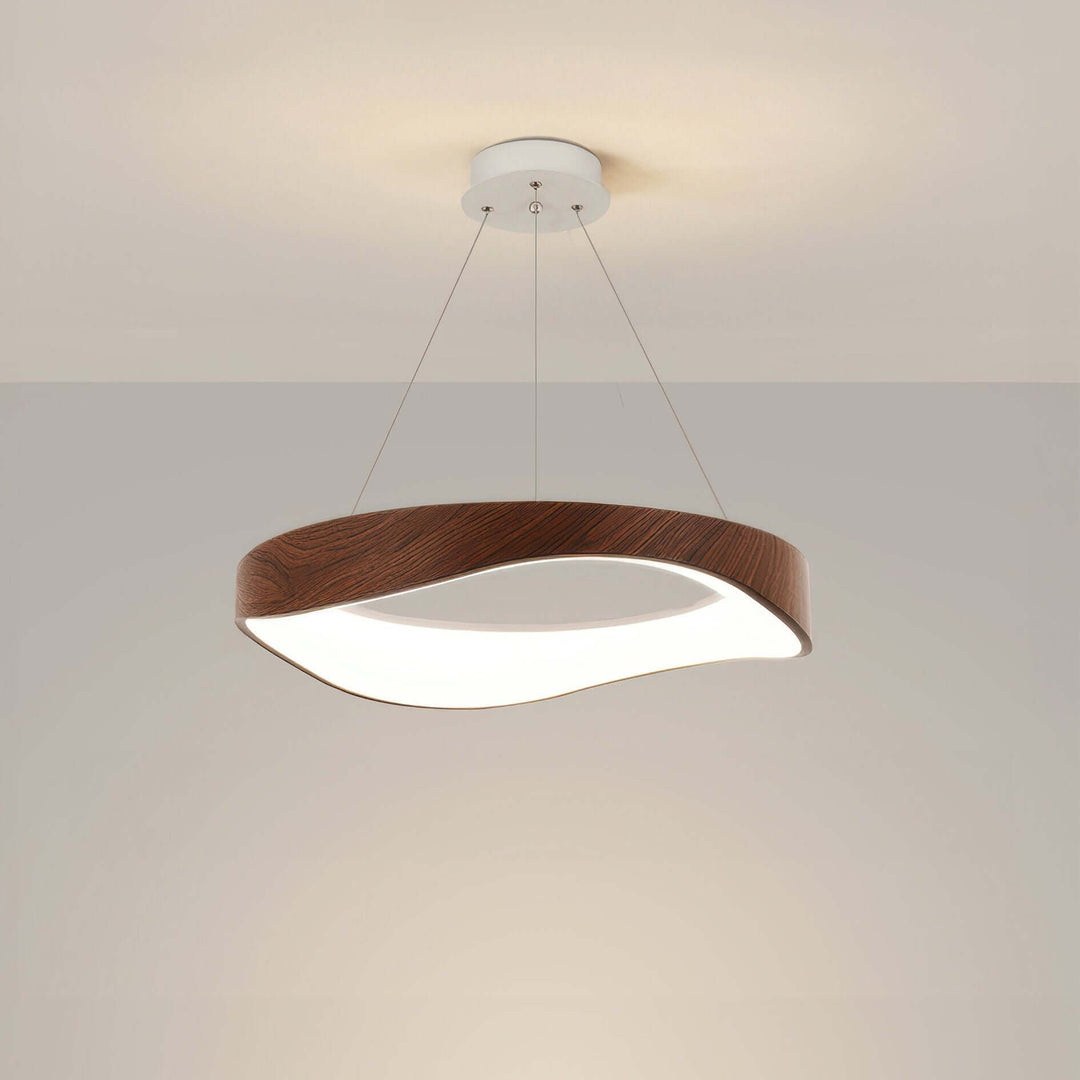 Round LED Pendant Light, Modern Ceiling Lamp, Dimmable