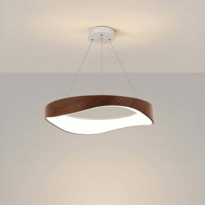 Round LED Pendant Light, Modern Ceiling Lamp, Dimmable