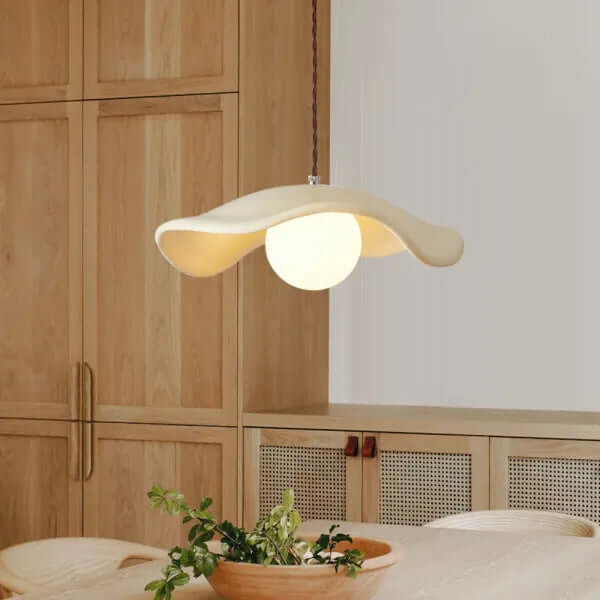 Wabi Sabi Lotus Leaf Pendant Light