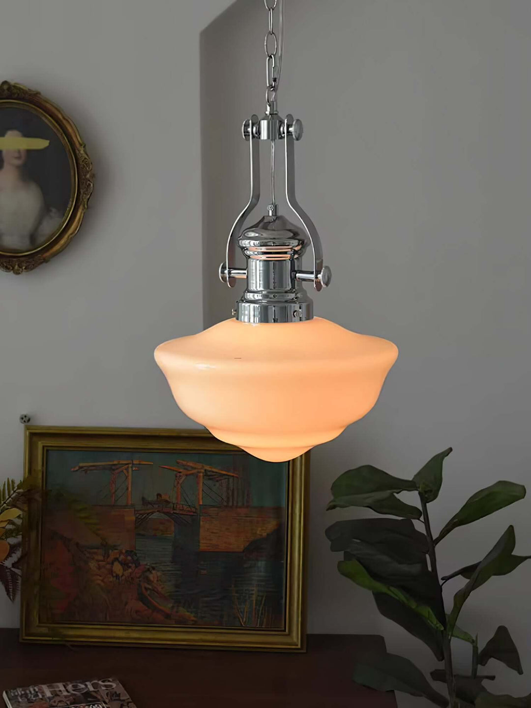 Handcrafted Glass Pendant Light