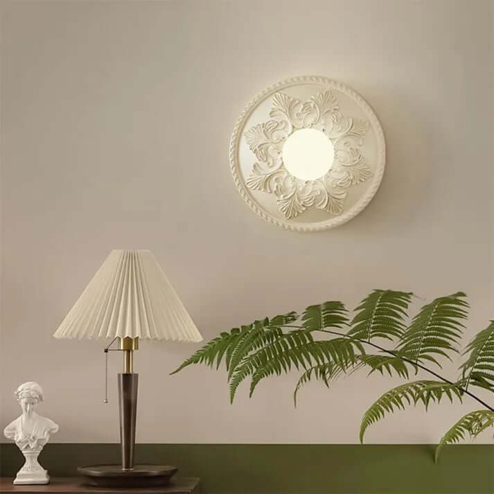 Modern Resin Milky Coffee Wall Light