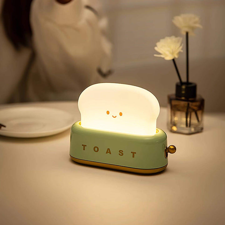 Rechargeable Toaster Lamp, Battery Desk Light