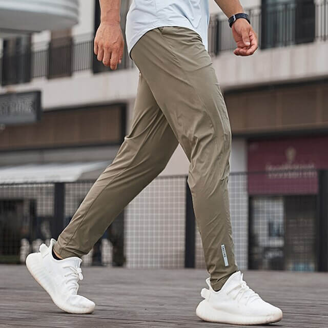 Men's Tapered Joggers - Lightweight Comfort Trousers