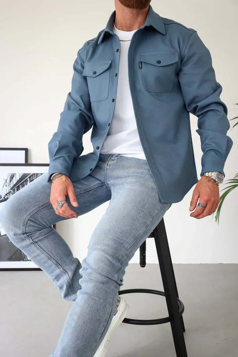Men's Premium Overshirt - Versatile & Stylish