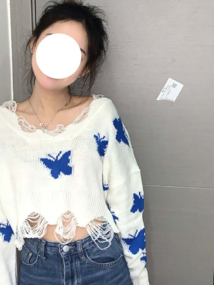 Women's Butterfly Sweater