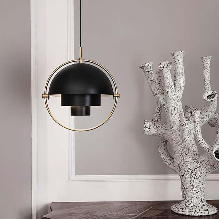 Multi-Level Pendant Lamp 38cm - Modern Metal Design