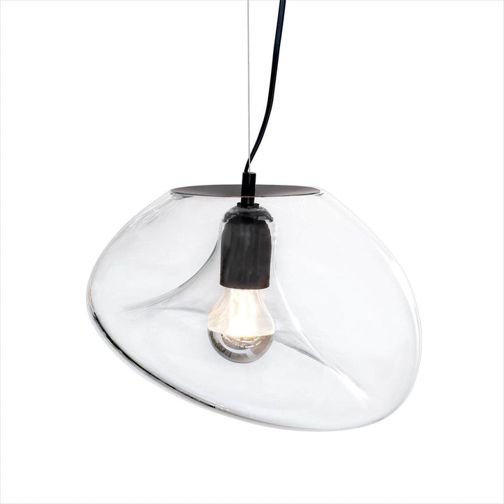 Modern Glass Pendant Lamp, Water Drop Design