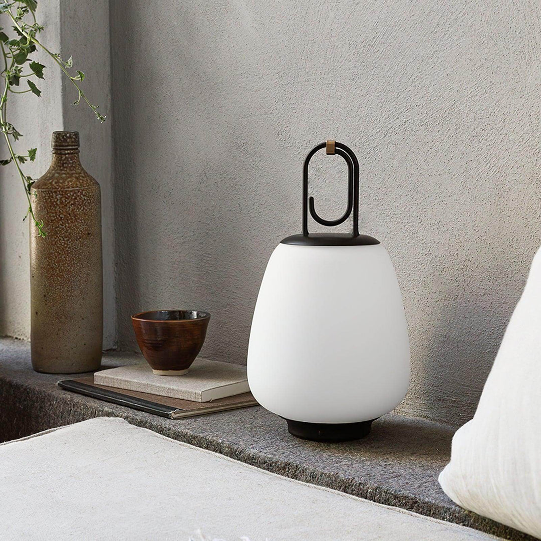 Portable LED Table Lamp with Built-in Battery