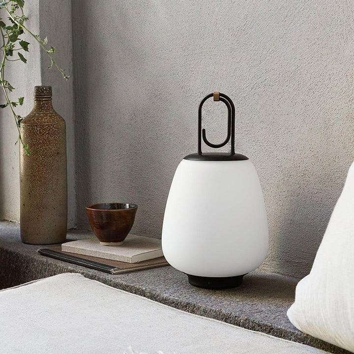 Portable LED Table Lamp with Built-in Battery