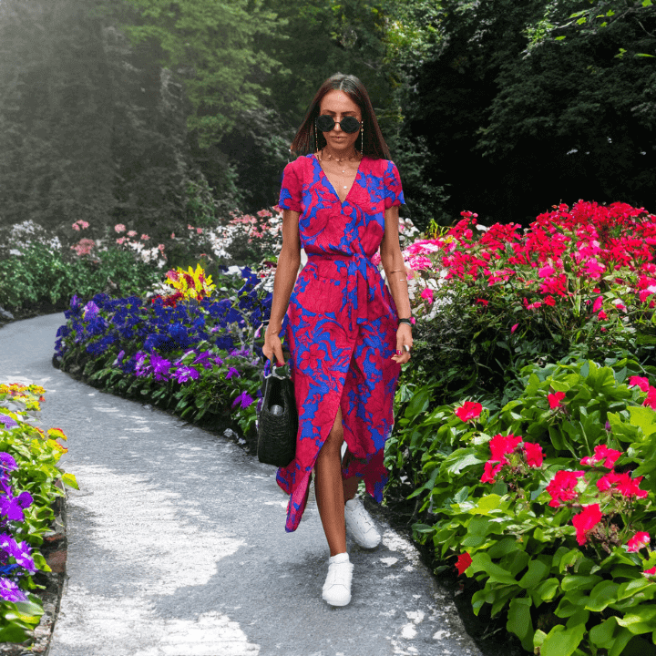 Women's Colorblock Summer Dress