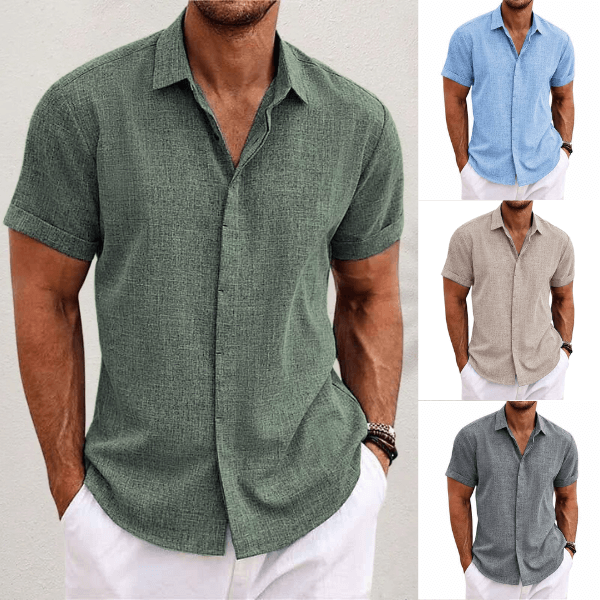 Men's Short-Sleeved Shirt