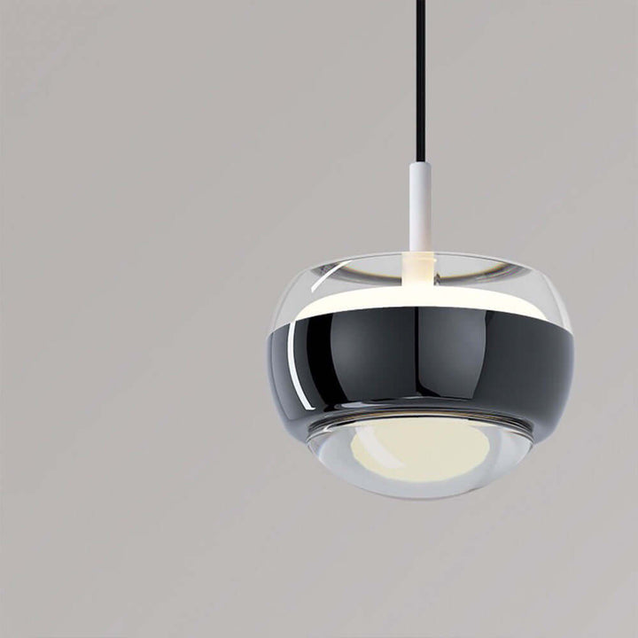 Semicircle LED Pendant Light, Modern Hanging Ceiling Lamp
