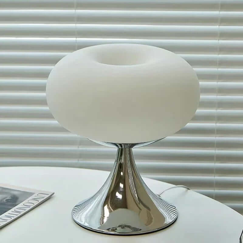 Vintage Apple Glass Table Lamp