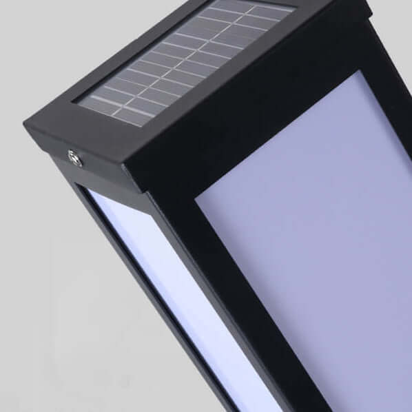 Modern Outdoor Solar Garden Lantern