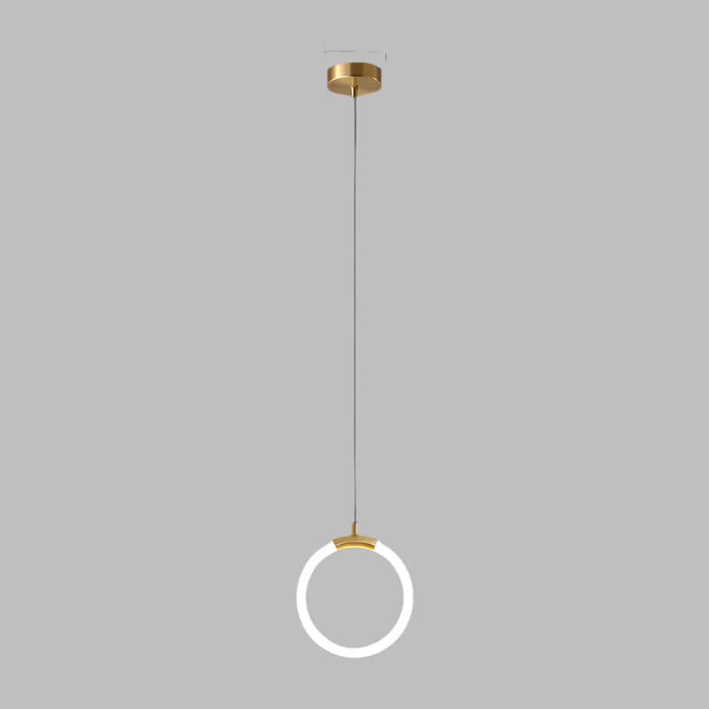 Modern LED Pendant Light Fixture for Minimalist Home Decor