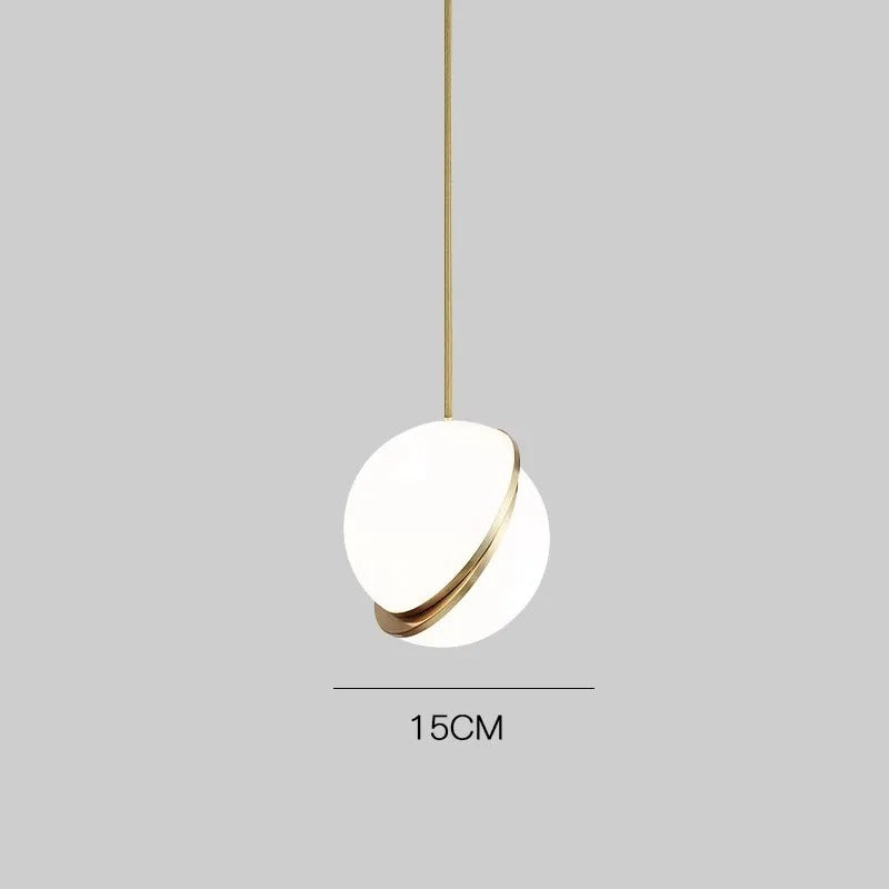 Modern Crescent Pendant Lamp