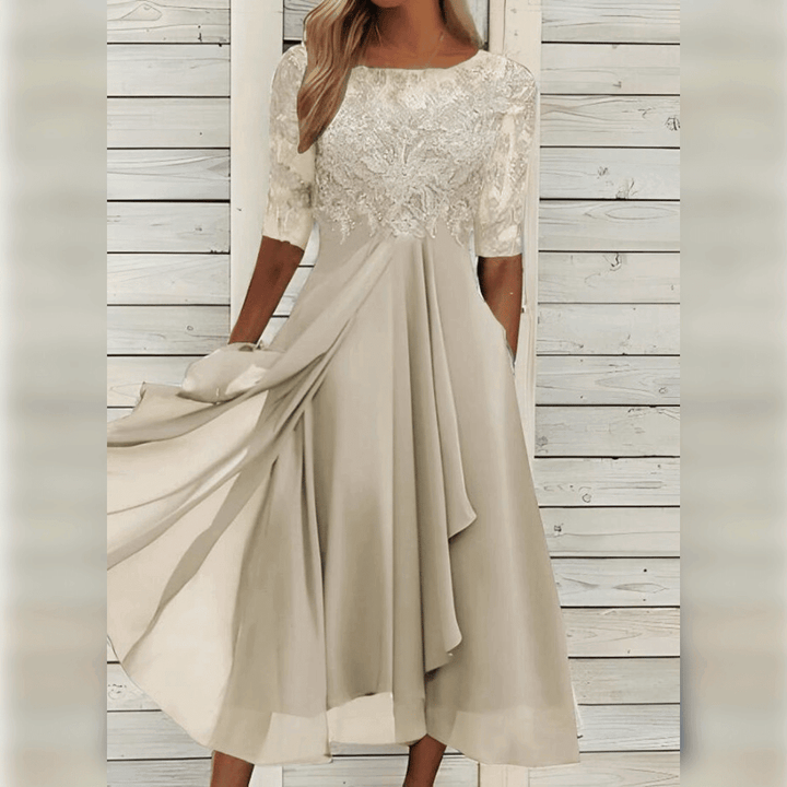Women's Sleeveless A-Line Dress
