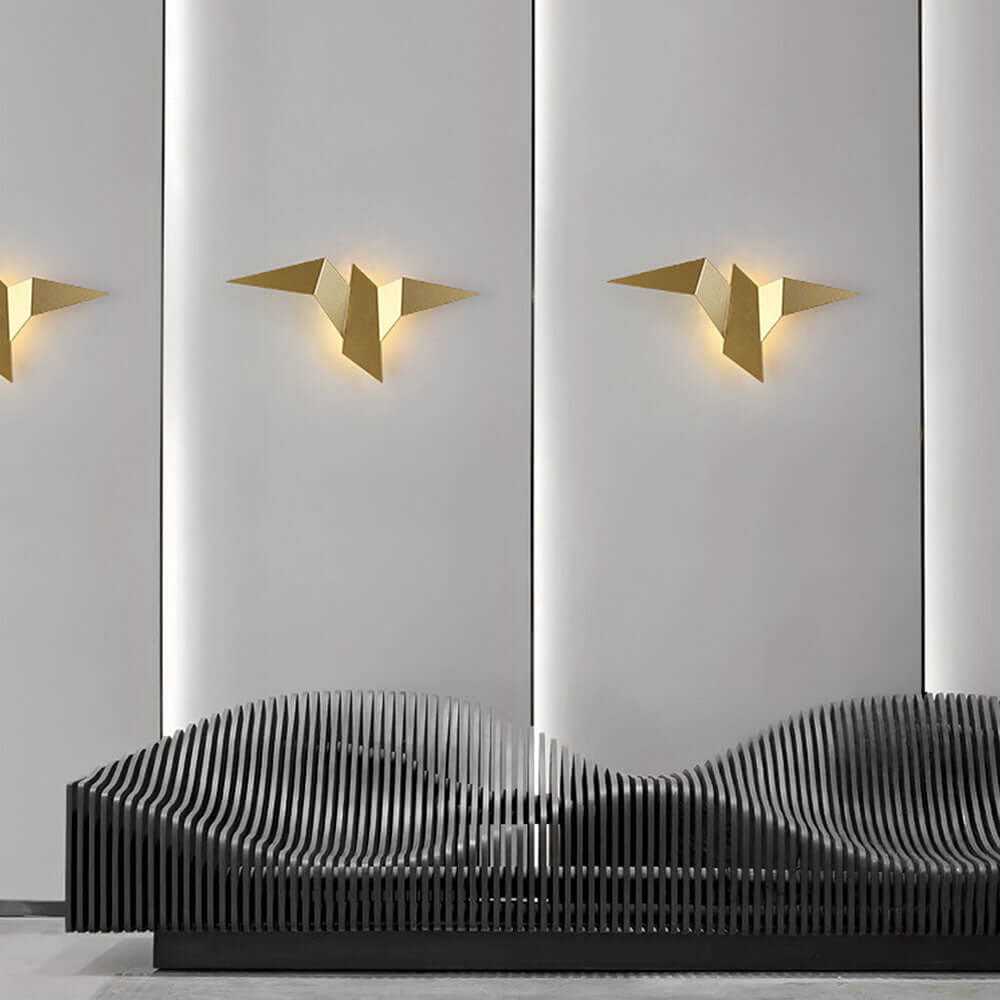 Decorative Iron Bird Wall Light