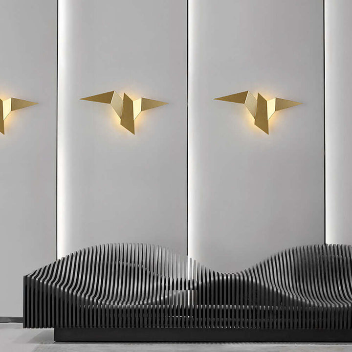 Decorative Iron Bird Wall Light