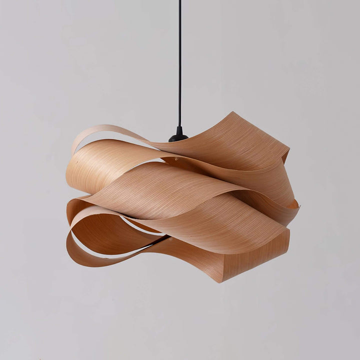Handcrafted Wood Pendant Light