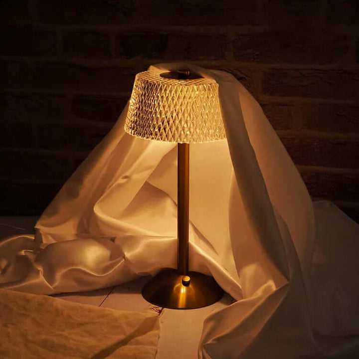Cordless Crystal Table Lamp