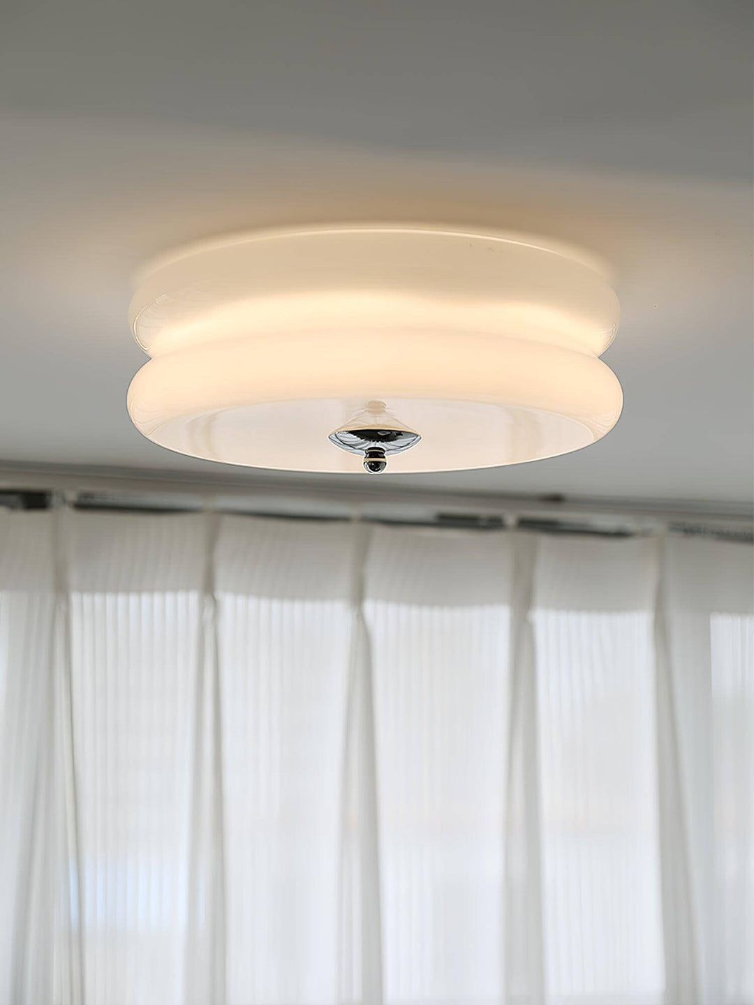 Geometric Art Deco Ceiling Light Fixture
