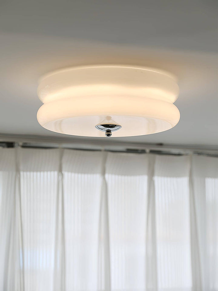 Geometric Art Deco Ceiling Light Fixture
