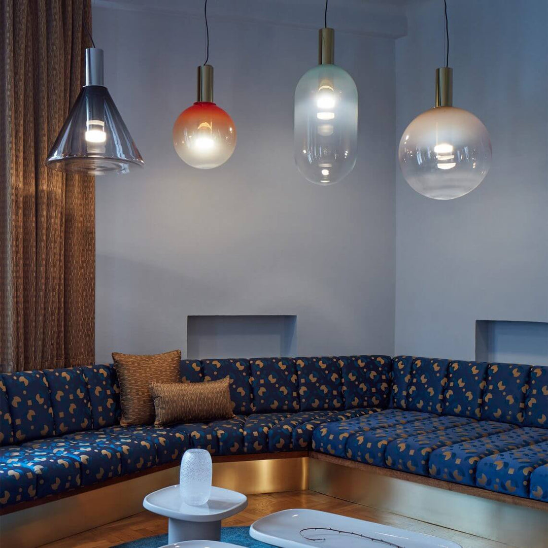 Modern Glass Pendant Lamp for Ambient Lighting