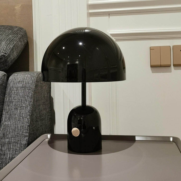 Modern Acrylic & Metal Bell Table Lamp