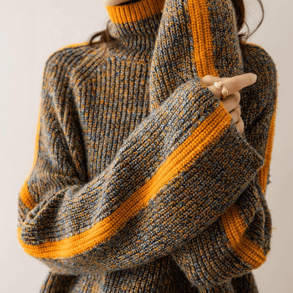 Knit Turtleneck Sweater