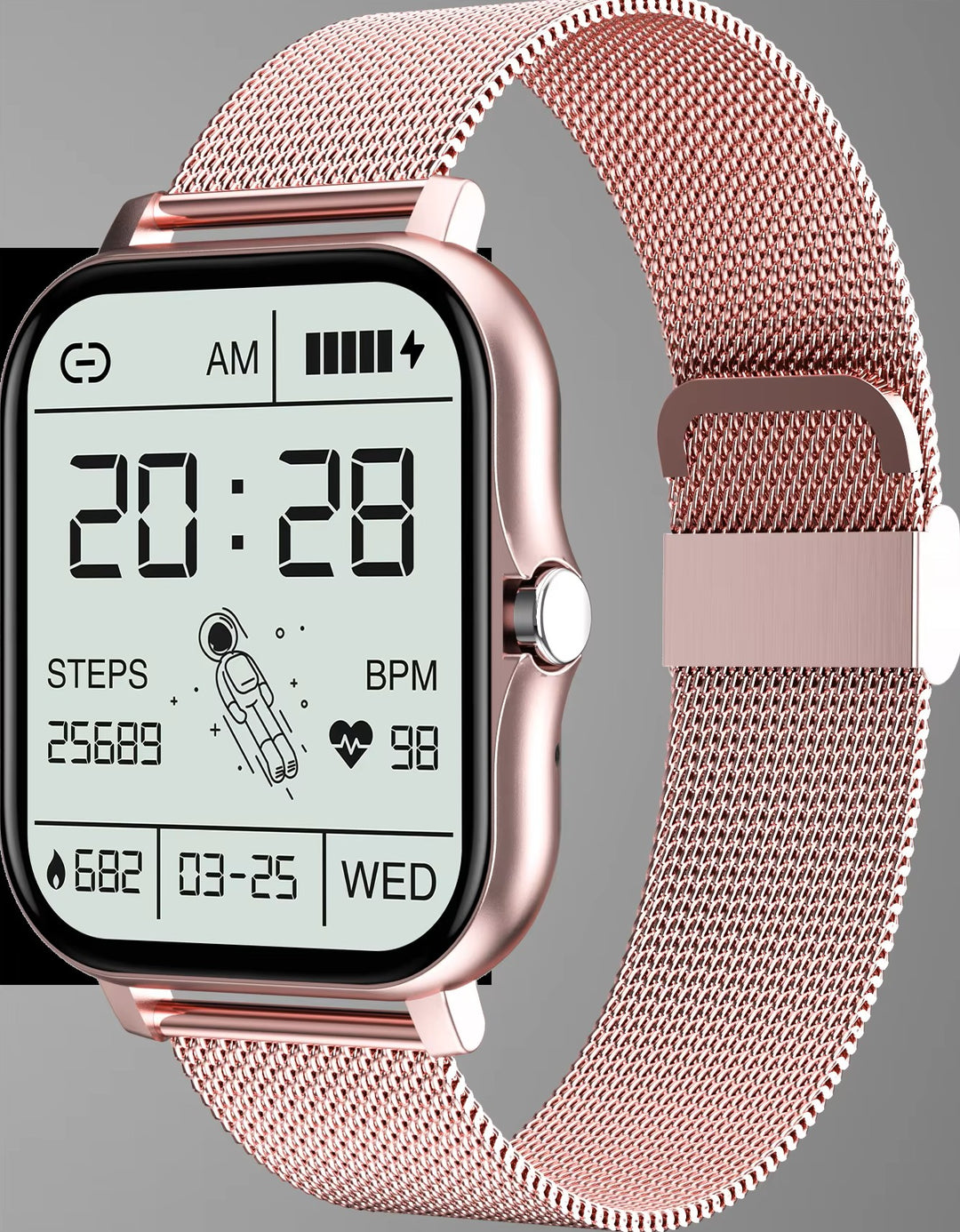 Unisex Smart Watch with Bluetooth Calling & Health Tracking