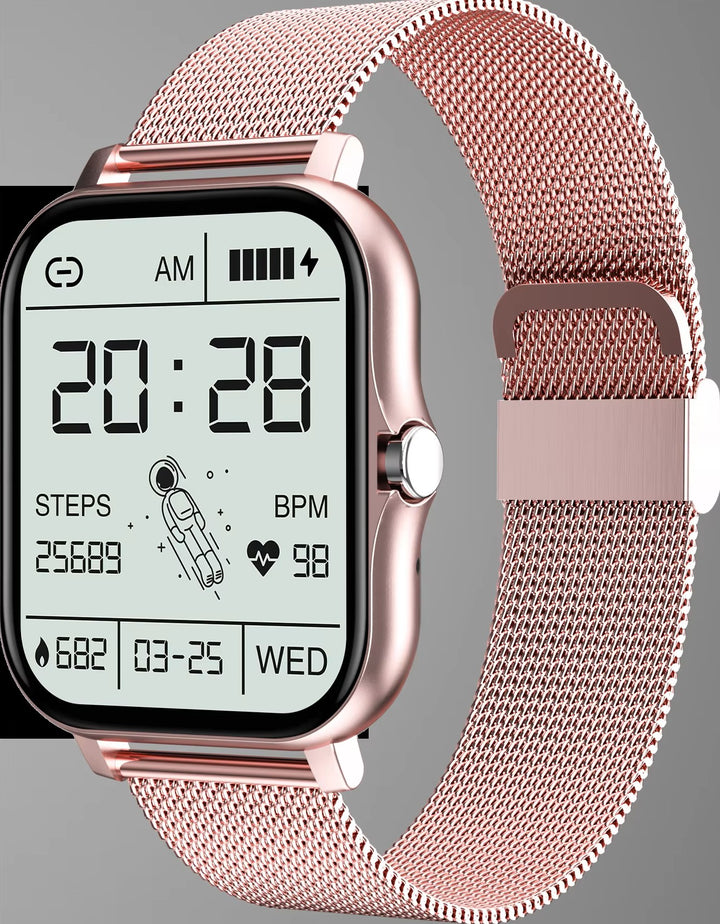 Unisex Smart Watch with Bluetooth Calling & Health Tracking