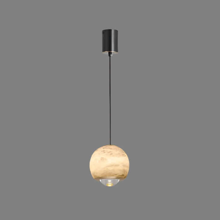 Marble Alabaster Globe Pendant Lamp