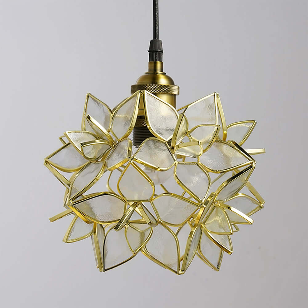 Capiz Shell Pendant Light, 20cm, Elegant Hanging Lamp