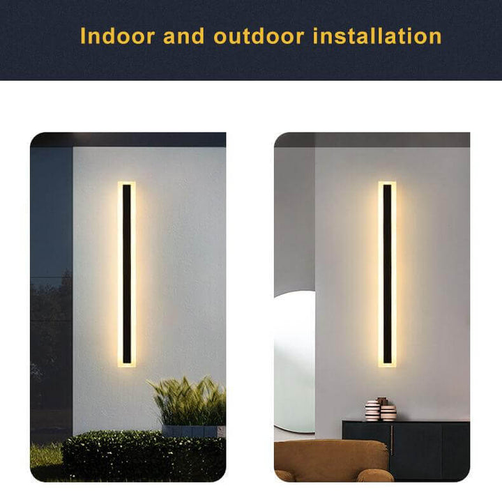Sleek LED Outdoor Wall Lamp