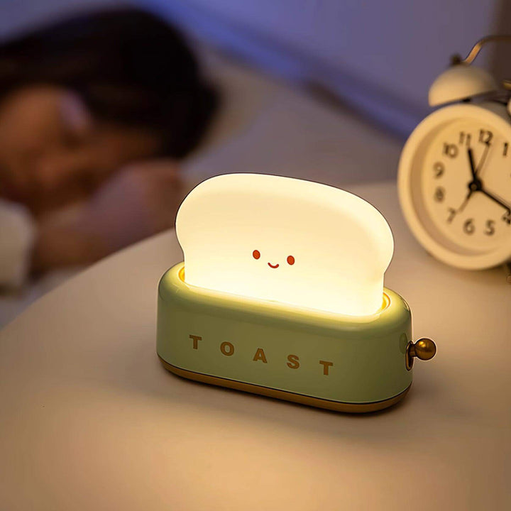 Rechargeable Toaster Lamp, Battery Desk Light