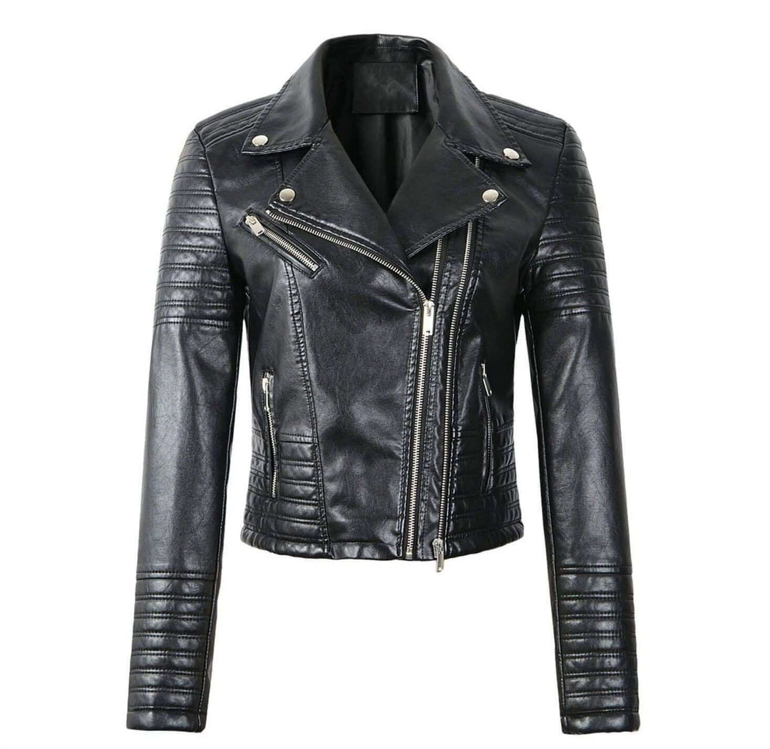 Women's Classic Biker Jacket