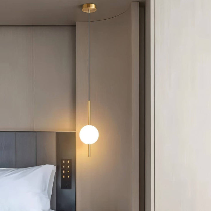 Modern Glass Ball Pendant Light 10cm