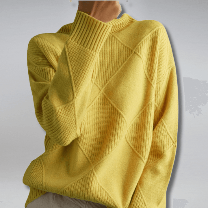 Women's Turtleneck Relaxed Fit Sweater