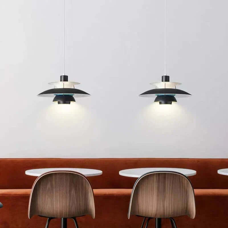 Modern LED Hanging Lamp with Shade