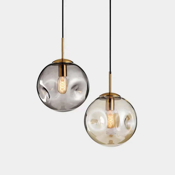 Modern Glass Sphere Pendant Light
