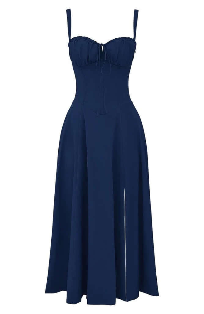 Printed Bustier Dress - Summer Dress