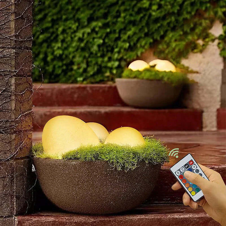 LED Cobblestone Garden Light - Outdoor & Indoor Lamp