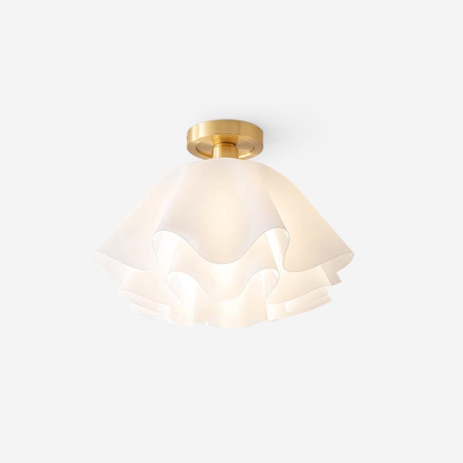 Modern Copper Ceiling Light Fixture