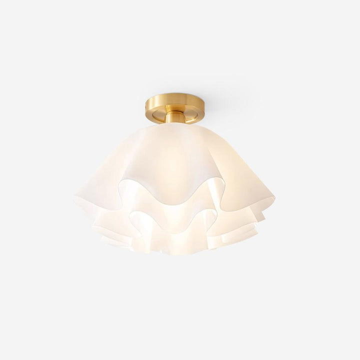 Modern Copper Ceiling Light Fixture