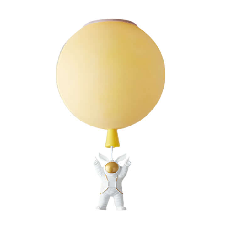Modern Moon Astronaut LED Ceiling Light