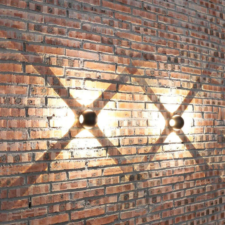 Modern Ball Aluminum Wall Light