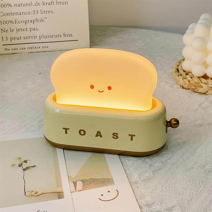 Rechargeable Toaster Lamp, Battery Desk Light
