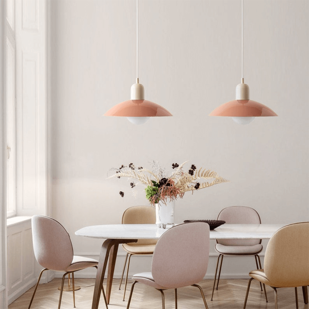 Modern Colorful Glass Pendant Light for Kitchen or Dining Room